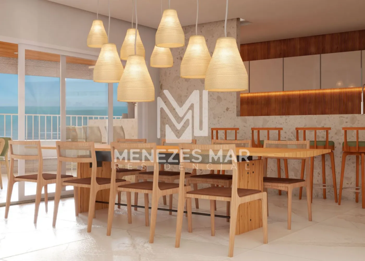 Imagem externa de Residencial Menezes Mar - Detalhes que fazem a diferença!