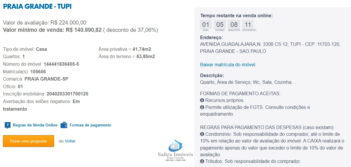 Imagem de IMÓVEIS LEILÕES CAIXA, ATENTE-SE AO ANUNCIO, A PRIMEIRA PROPOSTA LEVA!