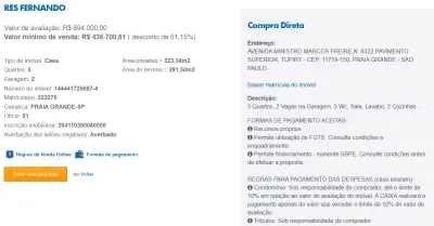 Imagem de IMÓVEIS LEILÕES CAIXA, ATENTE-SE AO ANUNCIO, A PRIMEIRA PROPOSTA LEVA!