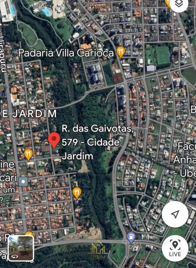 Imagem de Terreno à venda no bairro Cidade Jardim em Uberlândia/MG