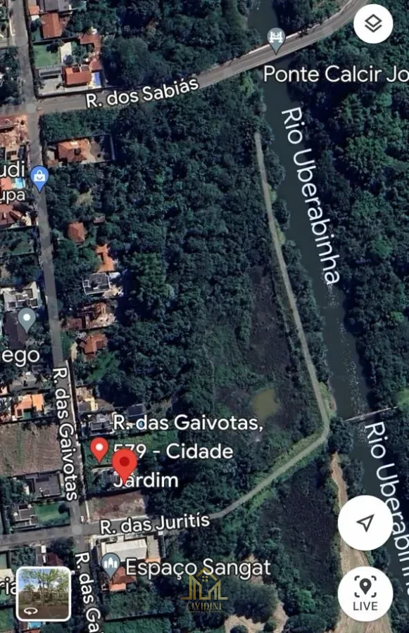 Imagem de Terreno à venda no bairro Cidade Jardim em Uberlândia/MG