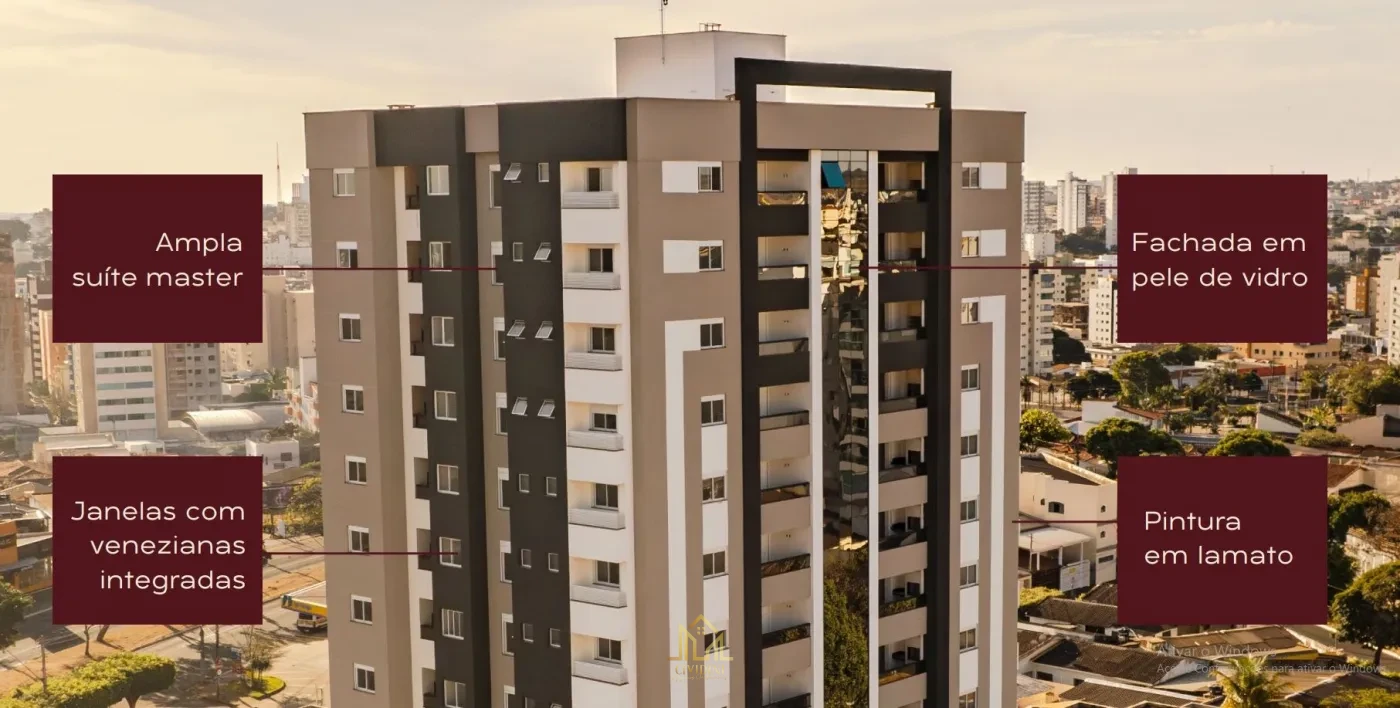 Imagem de Apartamento à venda no bairro Santa Mônica em Uberlândia/MG