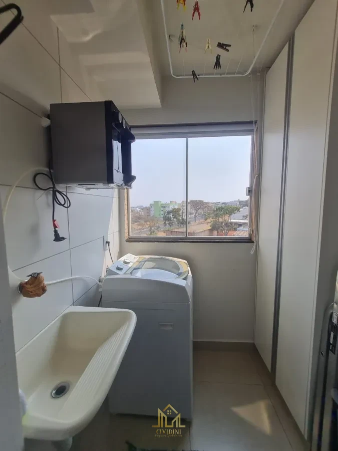 Imagem de apartamento semi mobiliado