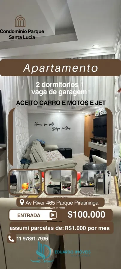 Imagem de Apartamento Pronto para morar todo reformado.