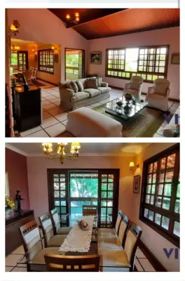 Imagem de Casa Alto Padrão em Condomínio Fechado – 4 Quartos | Condomínio Vilarejo – Jacarepaguá