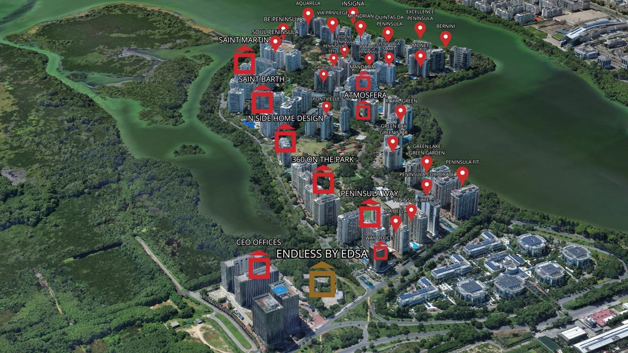 Imagem externa de Endless Península