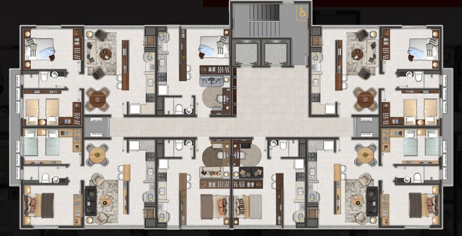 Imagem de Apartamento nº 1307