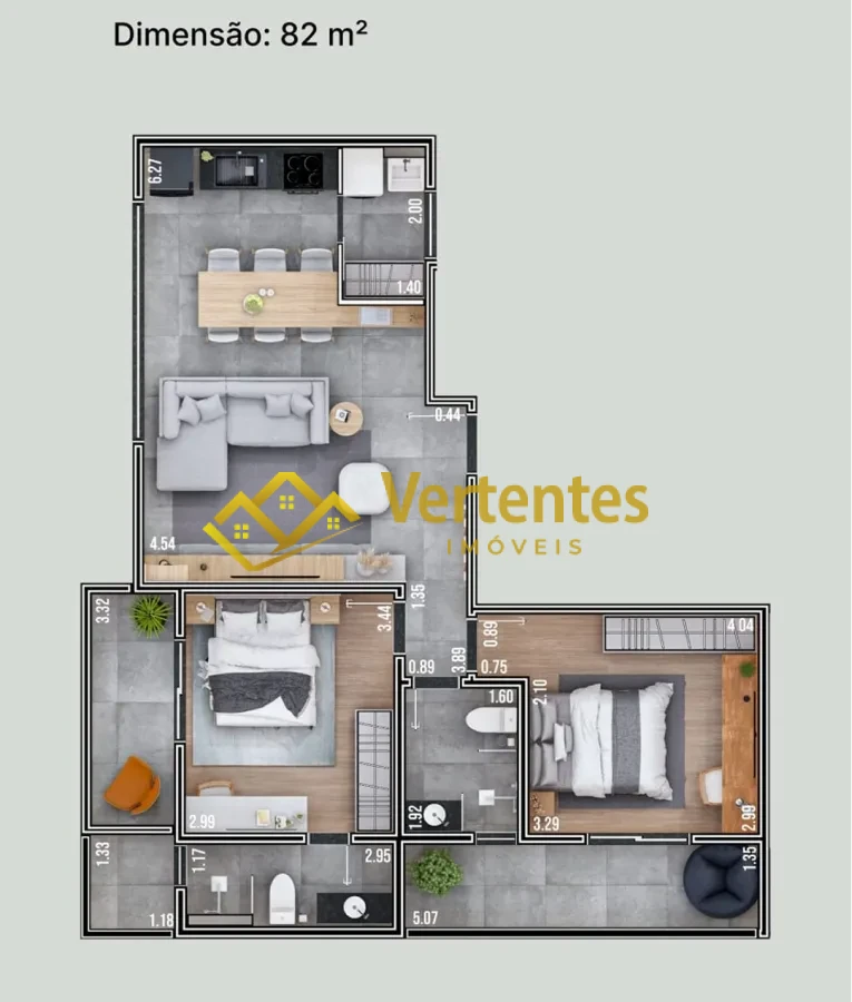 Imagem de Seu Novo Endereço em Cidade Verde – 2 Quartos, Design Moderno e Rooftop Incrível!