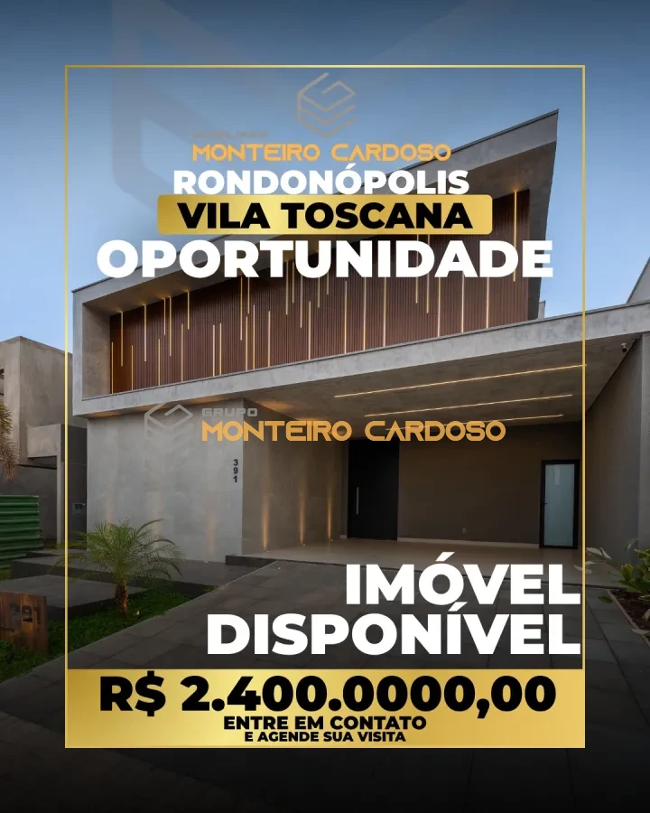 Imagem de 🏡 Imóvel à Venda no Condomínio Vila Toscana