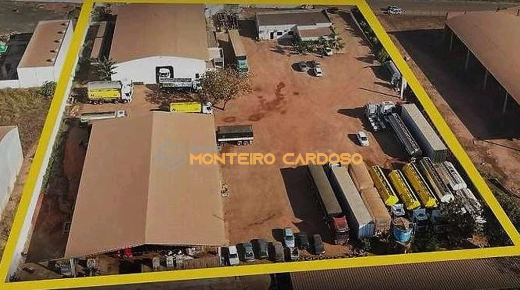 Imagem de Barracão com camêras de monitoramento