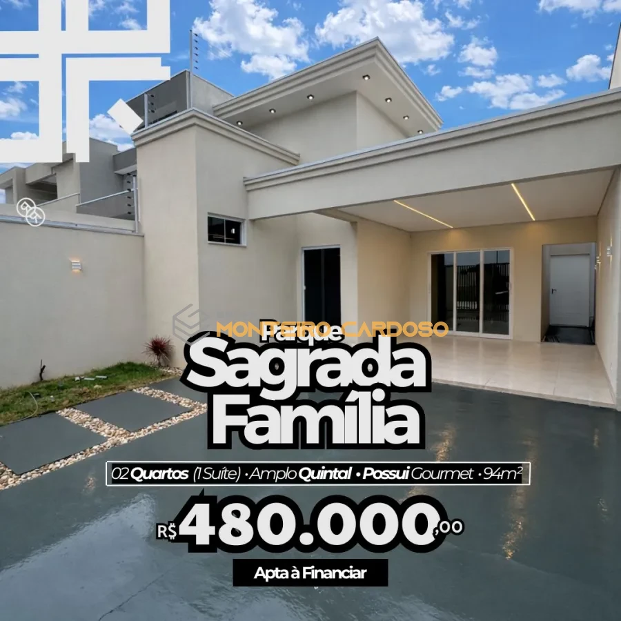 Imagem de Casa Padrão - Sagrada Família - Rondonópolis/MT