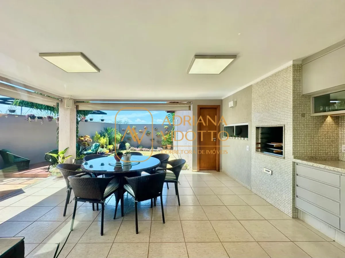 Imagem de Excelente casa em condomínio com 3 quartos, sendo 1 suíte,  piscina, quintal, area gourmet, jardim