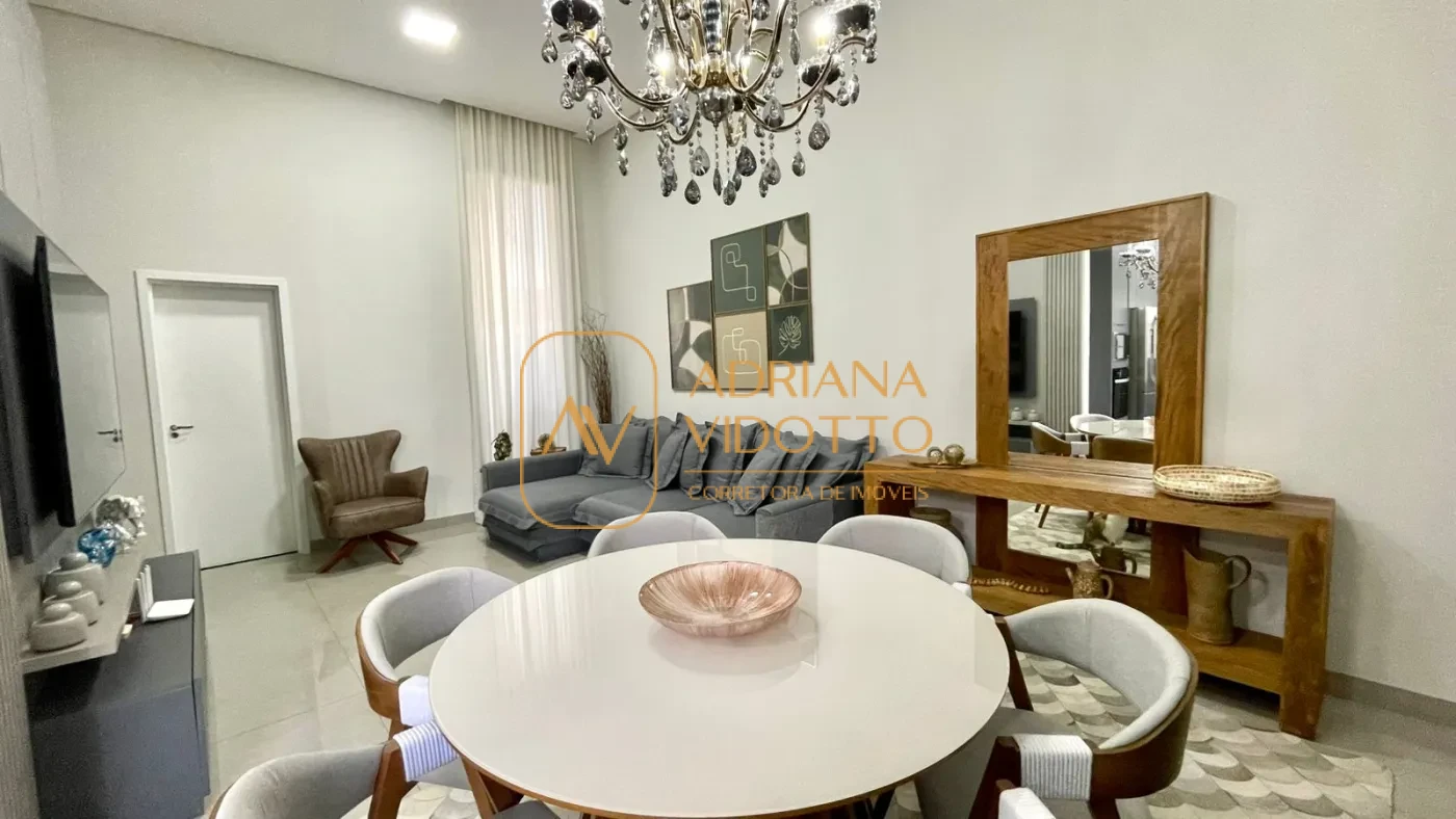 Imagem de Casa em Condomínio moderna com 3 quartos sendo 1 suíte com closet, escritório e jacuzzi 5 lugares para lazer