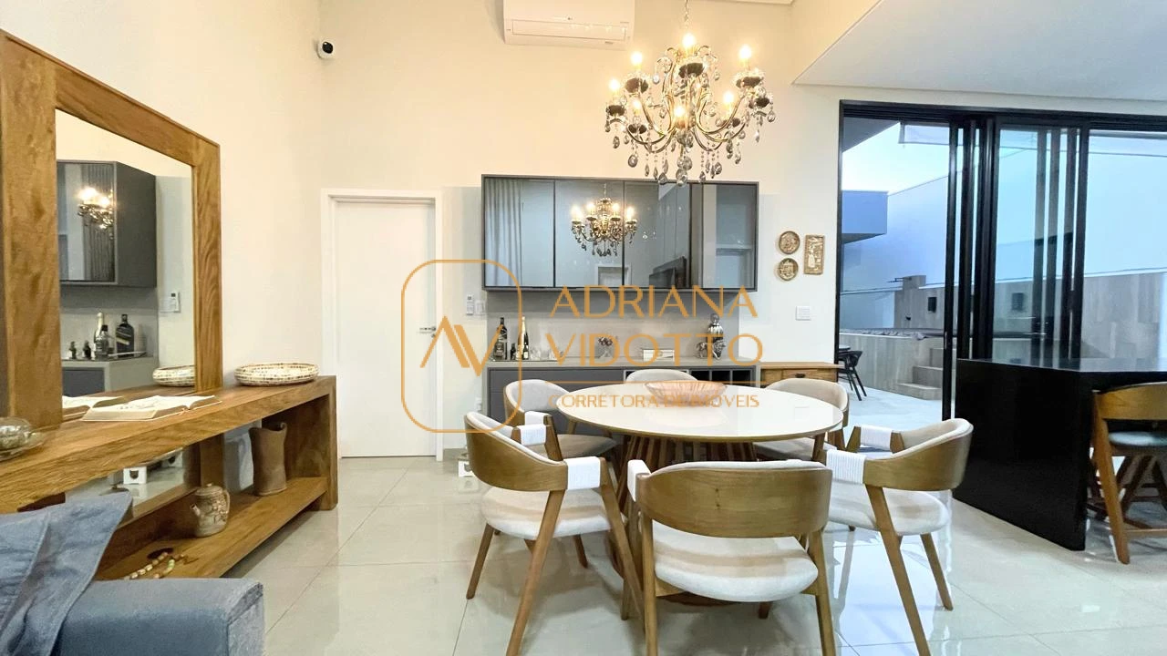 Imagem de Casa em Condomínio moderna com 3 quartos sendo 1 suíte com closet, escritório e jacuzzi 5 lugares para lazer