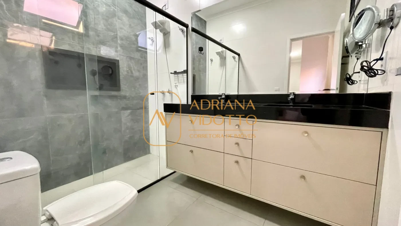 Imagem de Casa em Condomínio moderna com 3 quartos sendo 1 suíte com closet, escritório e jacuzzi 5 lugares para lazer