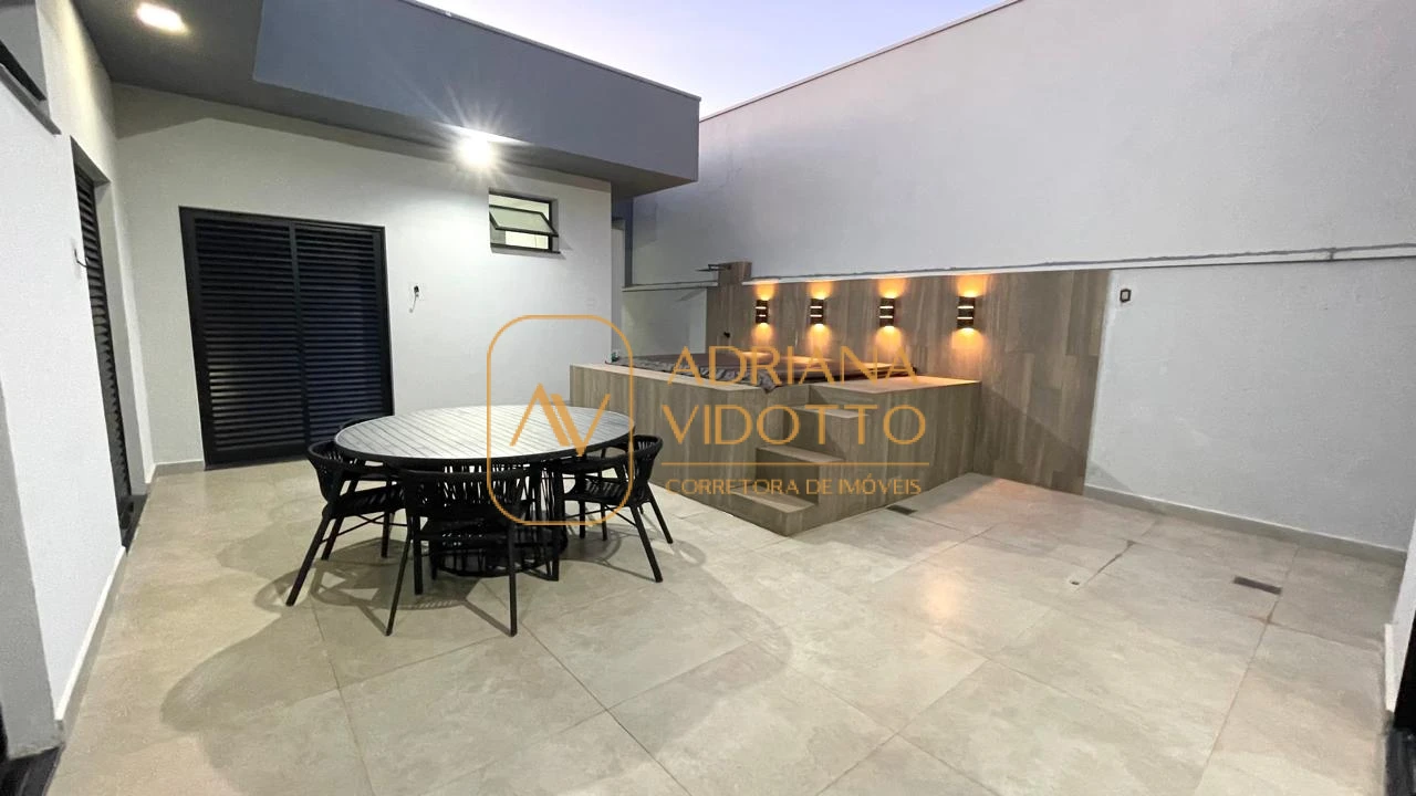 Imagem de Casa em Condomínio moderna com 3 quartos sendo 1 suíte com closet, escritório e jacuzzi 5 lugares para lazer