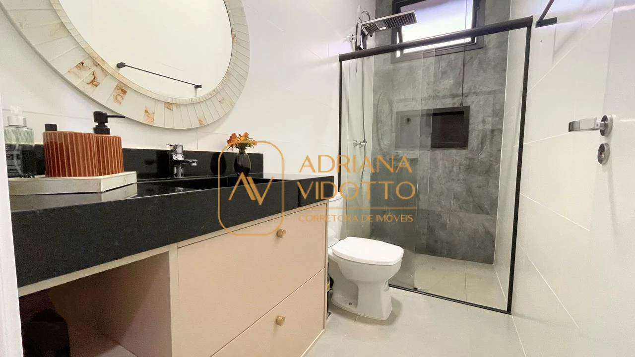 Imagem de Casa em Condomínio moderna com 3 quartos sendo 1 suíte com closet, escritório e jacuzzi 5 lugares para lazer