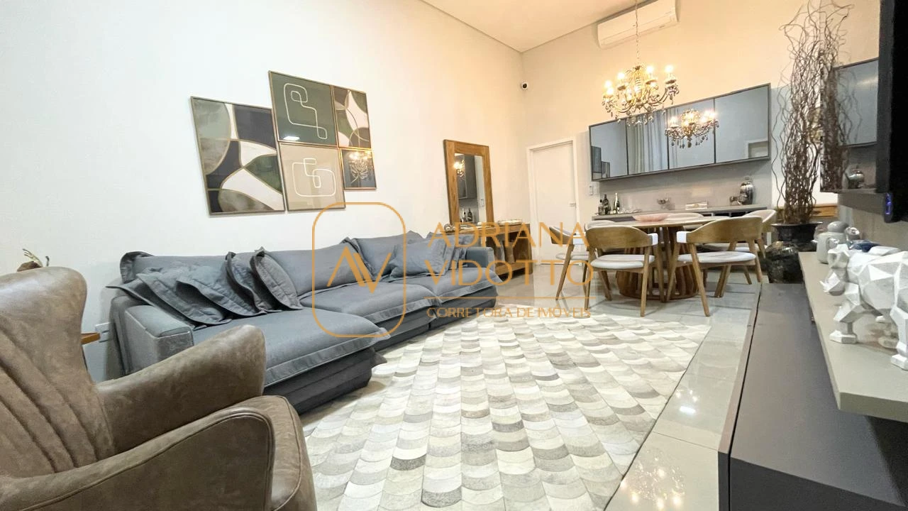 Imagem de Casa em Condomínio moderna com 3 quartos sendo 1 suíte com closet, escritório e jacuzzi 5 lugares para lazer