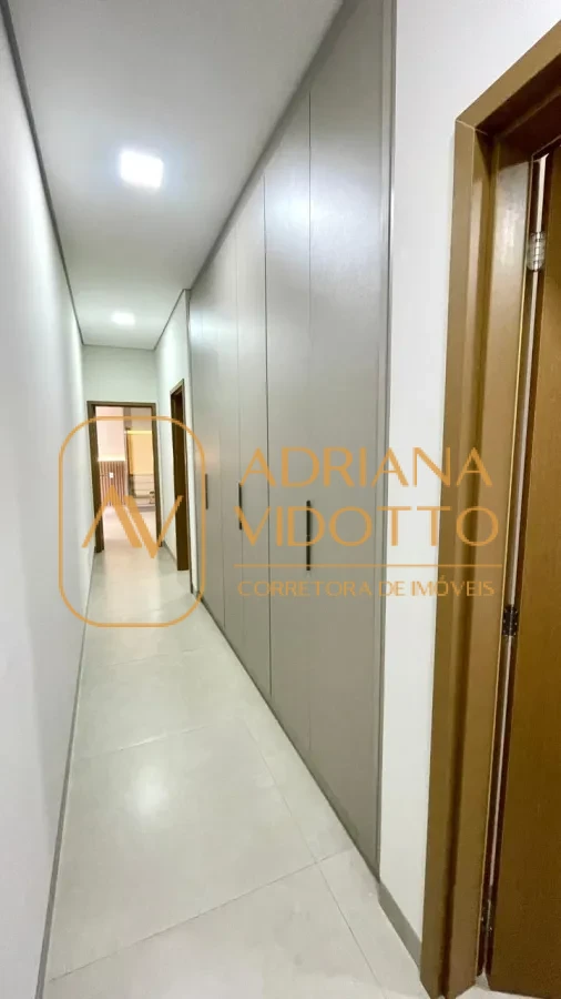 Imagem de Casa nova a venda no Portal dos Tipuanas com 3 suítes, escritório, área gourmet e piscina