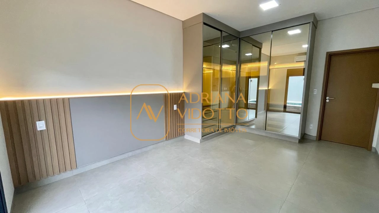 Imagem de Casa nova a venda no Portal dos Tipuanas com 3 suítes, escritório, área gourmet e piscina