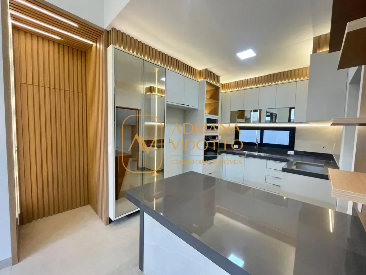 Imagem de Casa nova a venda no Portal dos Tipuanas com 3 suítes, escritório, área gourmet e piscina