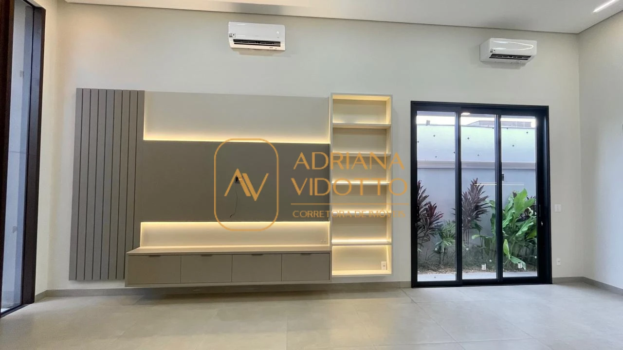 Imagem de Casa nova a venda no Portal dos Tipuanas com 3 suítes, escritório, área gourmet e piscina