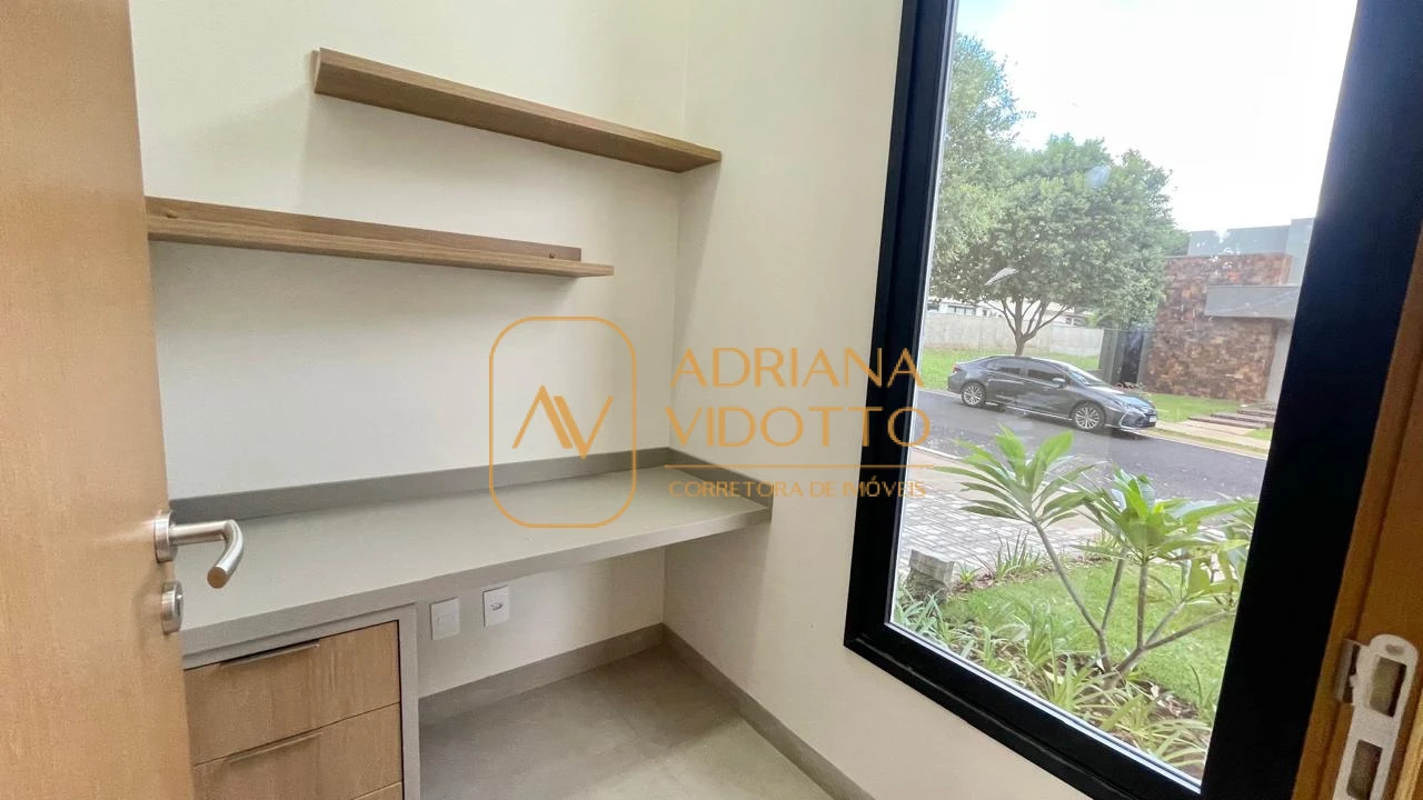 Imagem de Casa nova a venda no Portal dos Tipuanas com 3 suítes, escritório, área gourmet e piscina