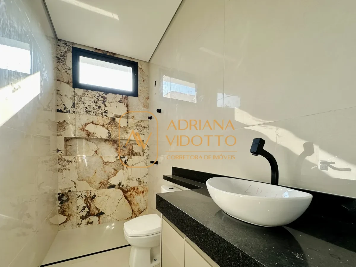 Imagem de CASA NOVA NO CONDOMÍNIO ATLANTA COM 3 QUARTOS SENDO 1 SUÍTES, ESCRITÓRIO E QUINTAL.