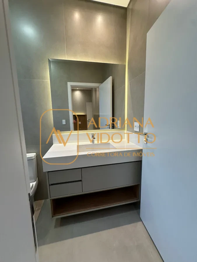 Imagem de CASA ALTO PADRÃO CONDOMÍNIO RESIDENCIAL PARQUE DAMHA COM 3 SUÍTES, ÁREA GOURMET COM PISCINA AQUECIDA