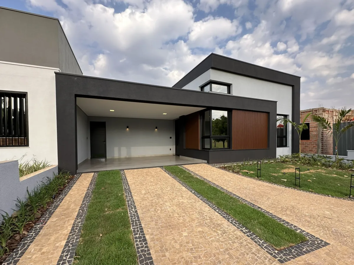 Imagem de Lindíssima casa de condomínio a venda -  Village Damha III, 3 suítes, piscina e escritório em Araraquara