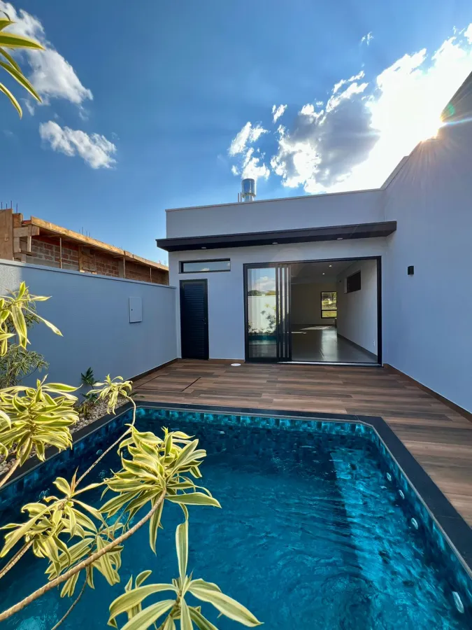 Imagem de Lindíssima casa de condomínio a venda -  Village Damha III, 3 suítes, piscina e escritório em Araraquara