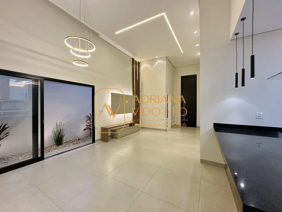 Imagem de CASA A VENDA VILLAGE DAMHA III COM 3 SUÍTES, ESCRITÓRIO E ÁREA GOURMET COM JACUZZI