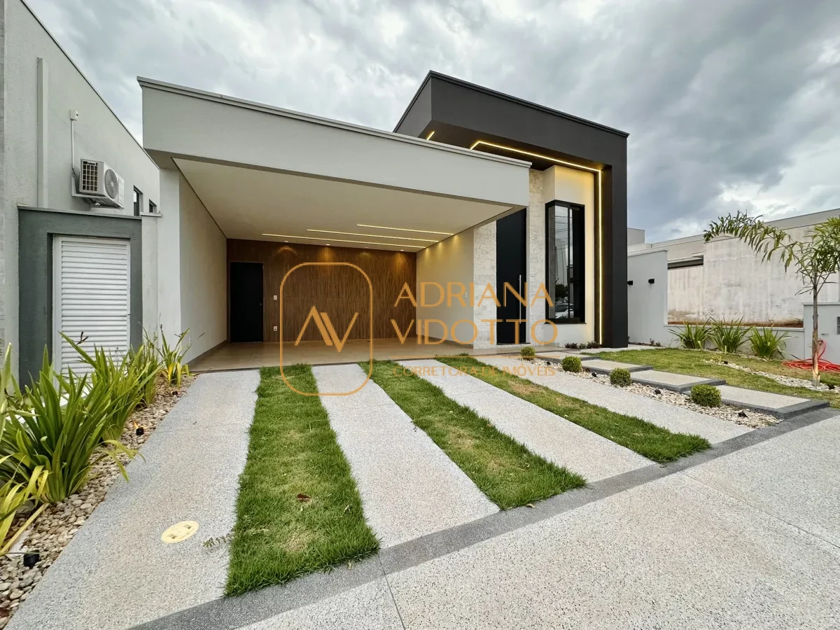 Imagem de CASA A VENDA VILLAGE DAMHA III COM 3 SUÍTES, ESCRITÓRIO E ÁREA GOURMET COM JACUZZI