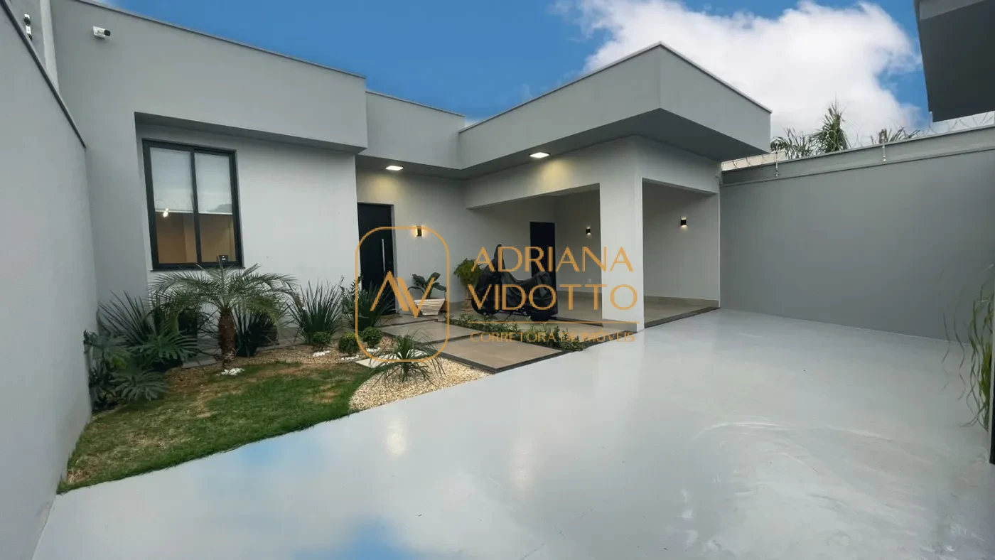 Imagem de CASA NOVA NO CIDADE JARDIM COM 2 SUÍTES ESPAÇOSAS E ESCRITÓRIO