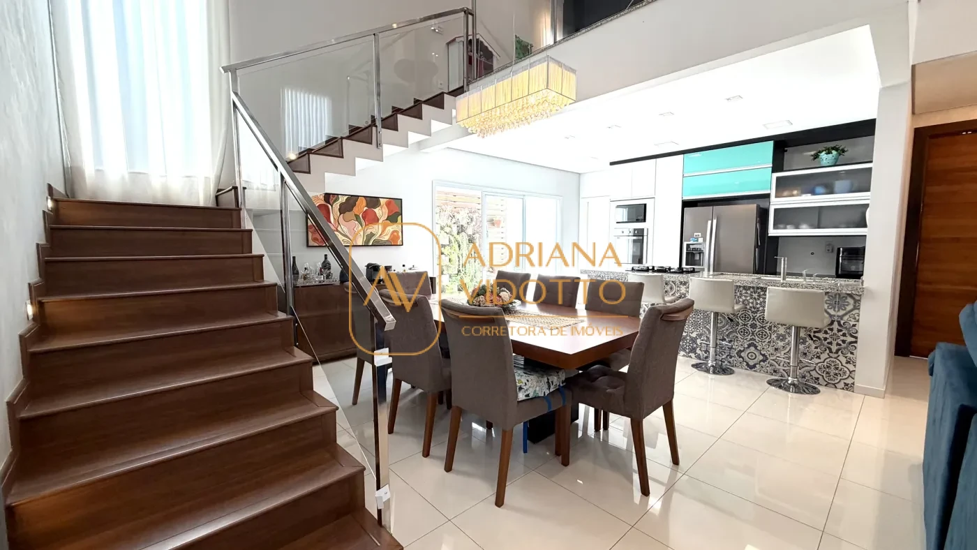 Imagem de CASA TÉRREA EM CONDOMÍNIO BUONA VITA COM 3 QUARTOS, ÁREA GOURMET, QUINTAL GRAMADO E MEZANINO COM ESCRITÓRIO