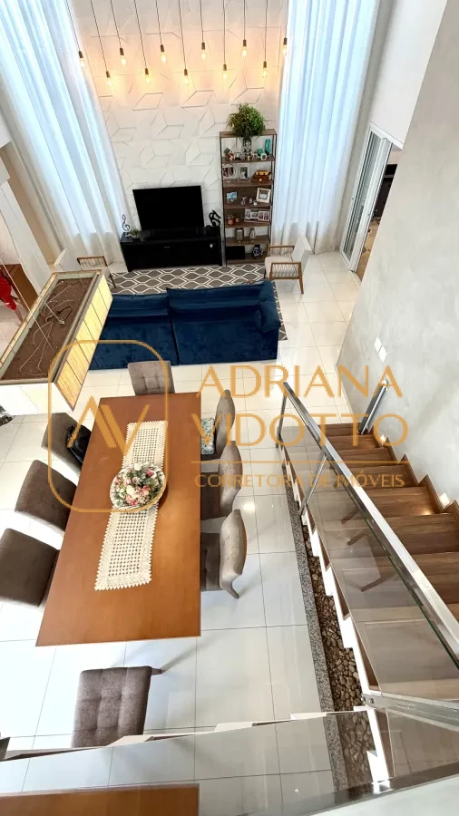 Imagem de CASA TÉRREA EM CONDOMÍNIO BUONA VITA COM 3 QUARTOS, ÁREA GOURMET, QUINTAL GRAMADO E MEZANINO COM ESCRITÓRIO